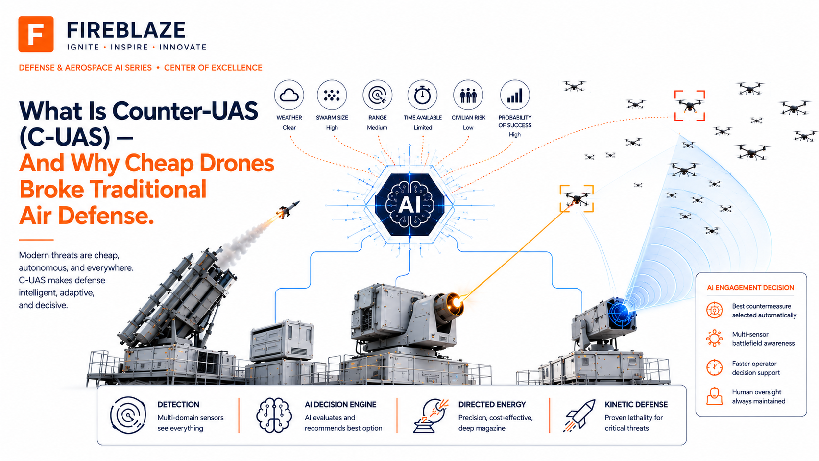 What Is Counter-UAS (C-UAS) — And Why Cheap Drones Broke Traditional Air Defense