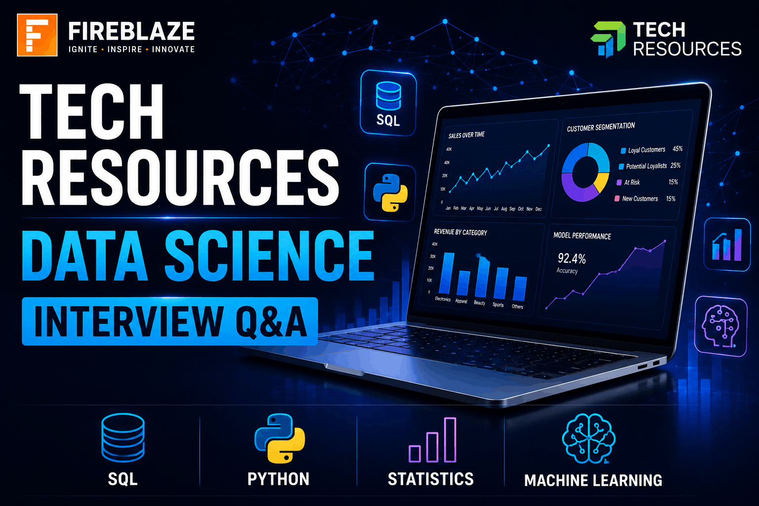 Tech Resources Data Science Interview Questions and Answers (2026 Guide)