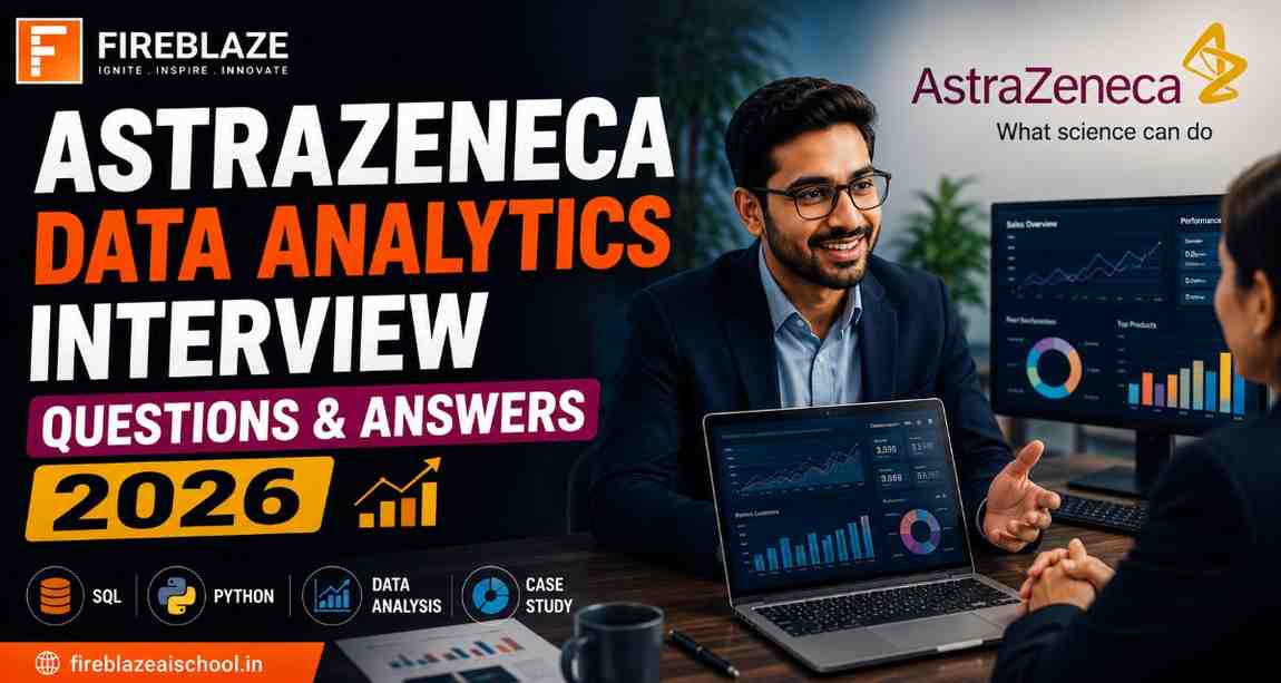 AstraZeneca Data Analytics Interview Questions and Answers (2026 Guide)