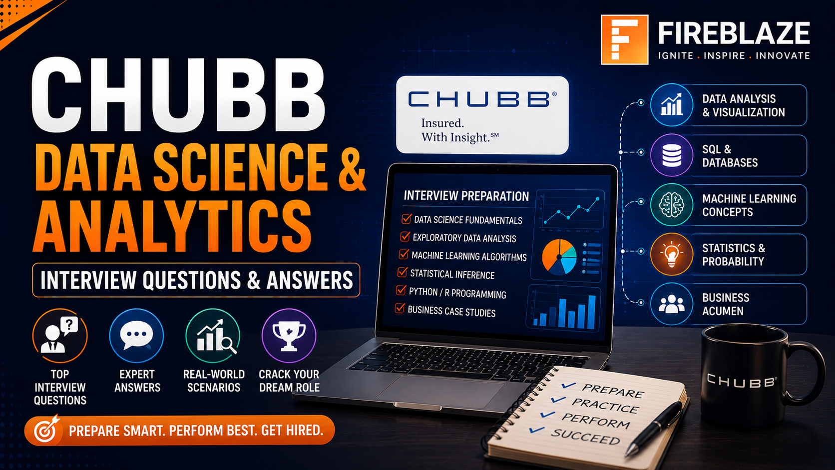 Chubb Data Science and Analytics Interview Questions and Answers (2026 Guide)