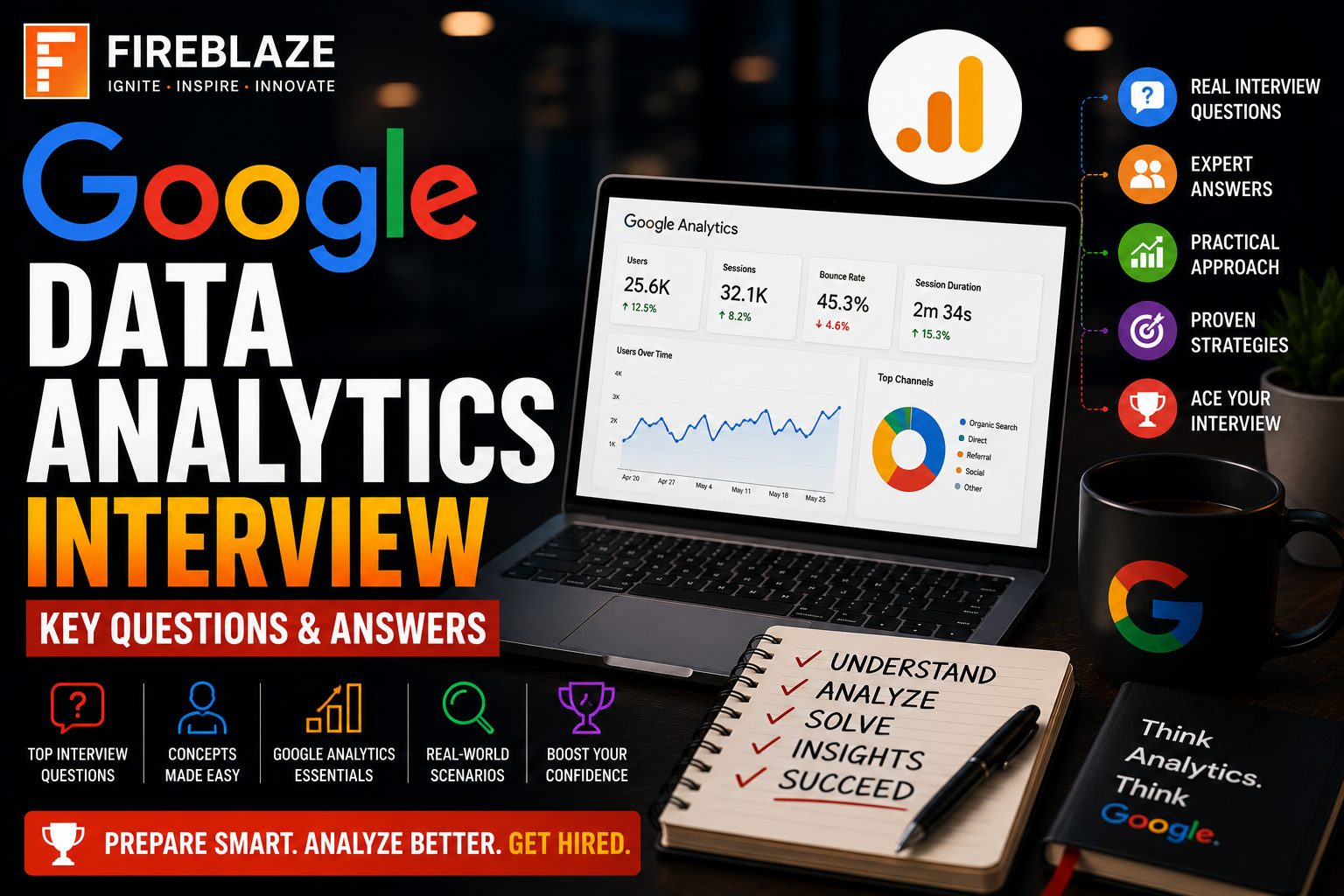 Google Data Analytics Interview Questions and Answers (2026 Guide)