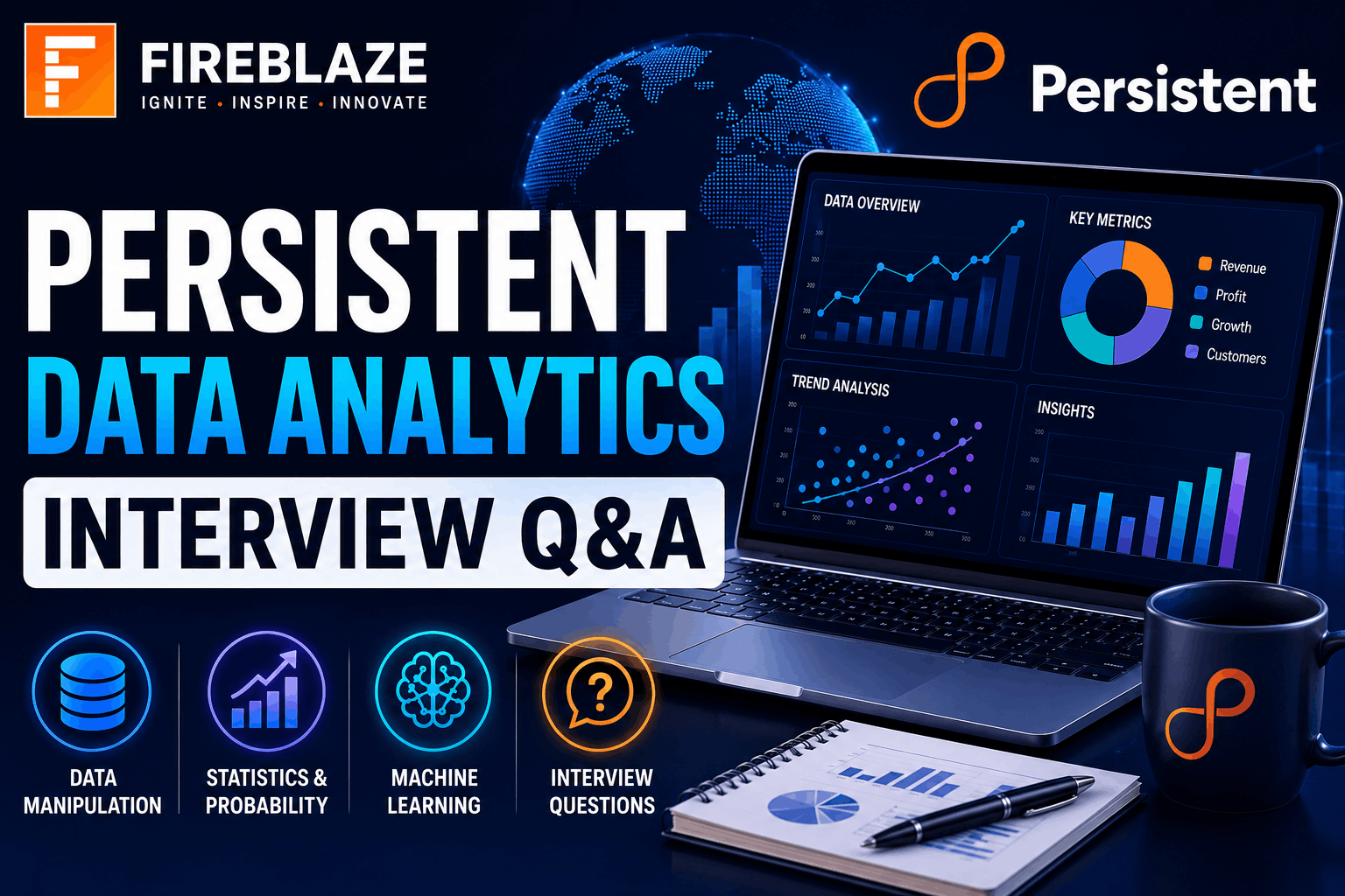 Navigating Data Analytics Interviews: Key Questions and Answers for Persistent Systems (2026 Guide)