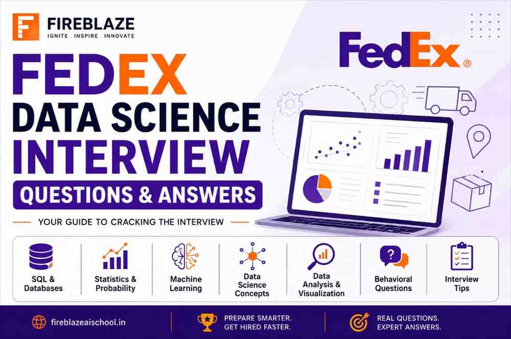 FedEx Data Science Interview Questions and Answers