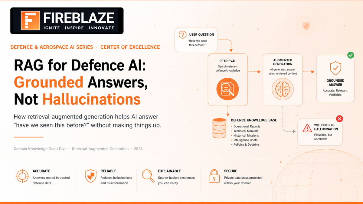 RAG, Explained for Defence: How AI Can Answer 