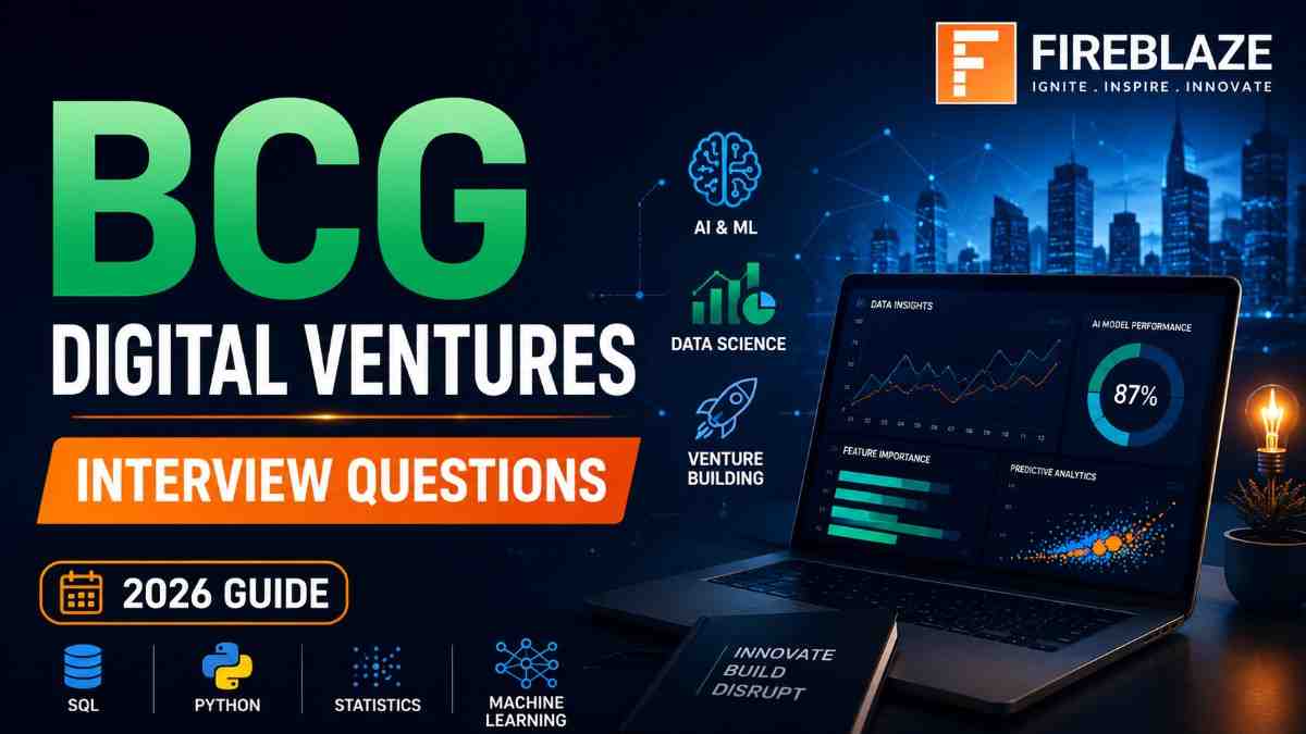 BCG Digital Ventures Data Science Interview Questions and Answers (2026 Guide)