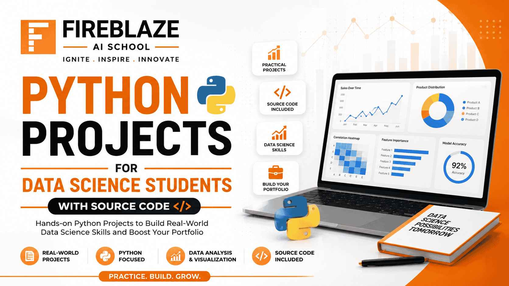 25+ Python Projects for Data Science Students with Source Code (Beginner to Advanced)
