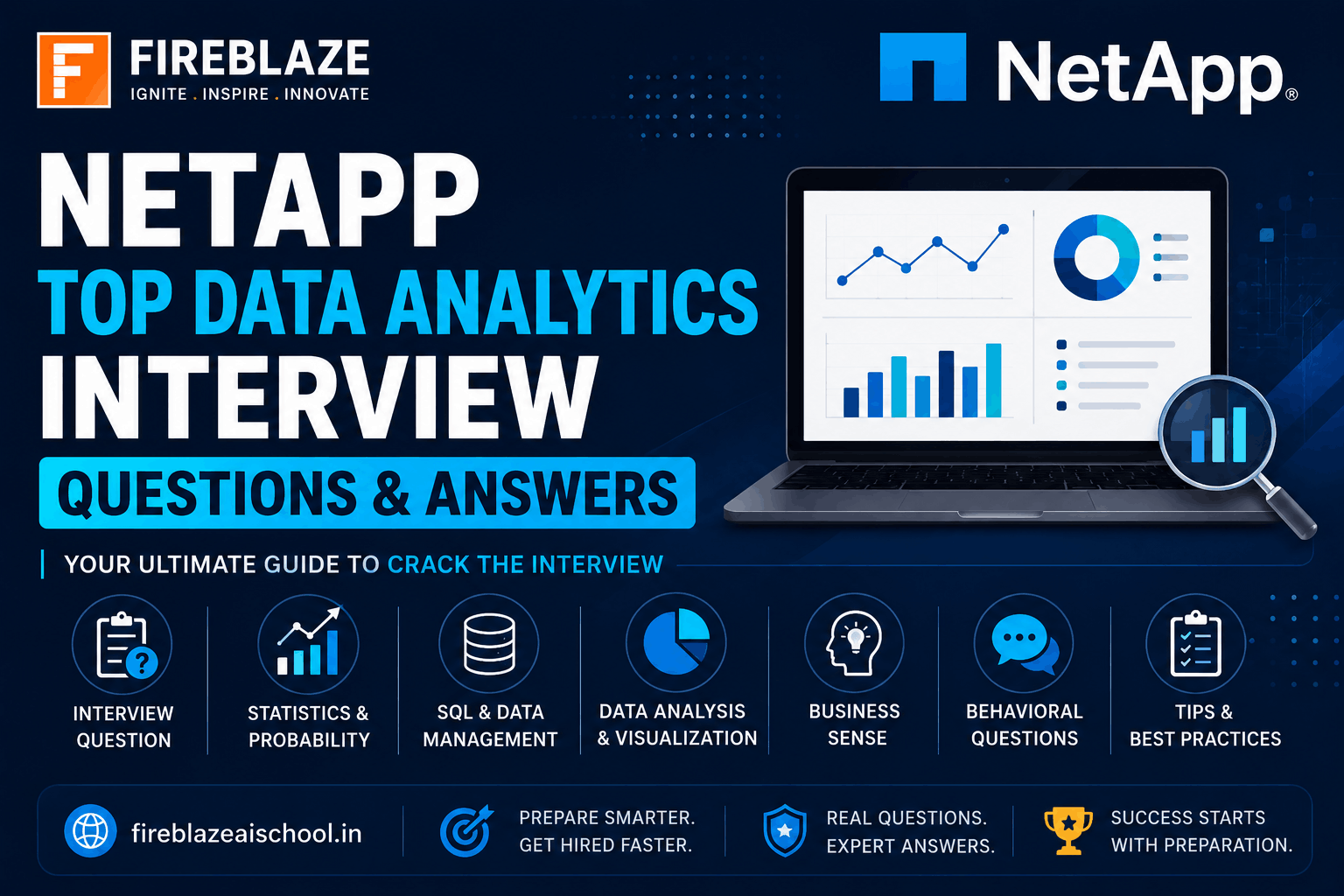 NetApp Data Analytics Interview Questions and Answers