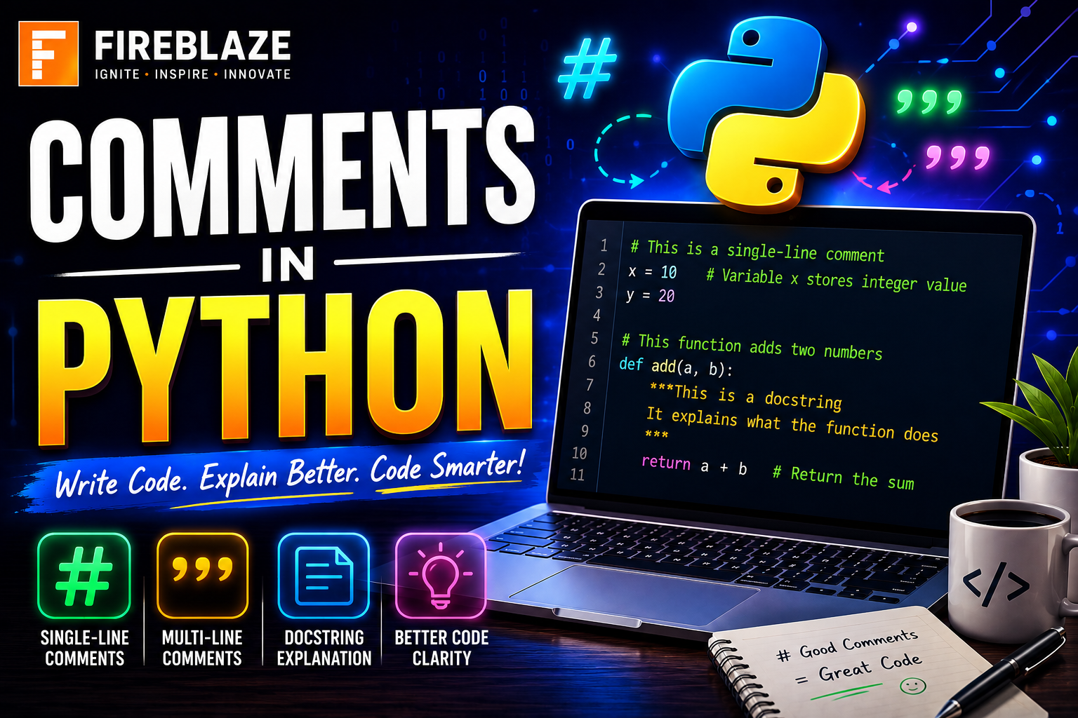 Comments in Python: Complete Beginner’s Guide to Writing Better Code
