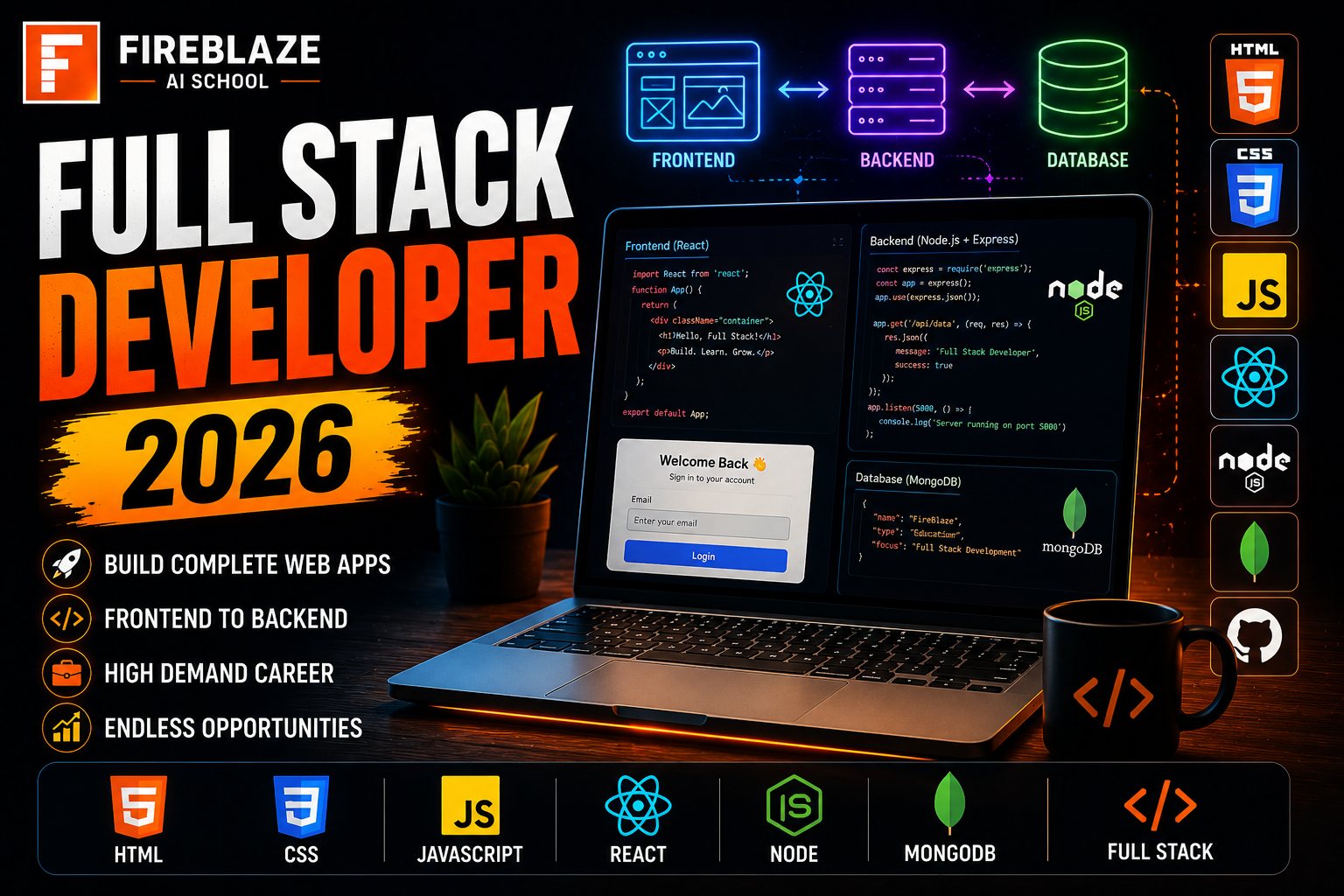 Why Full Stack Development is One of the Best Careers for Nagpur Students in 2026
