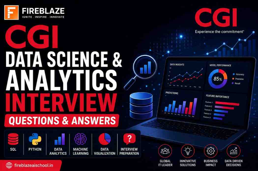 CGI Data Science and Analytics Interview Questions and Answers
