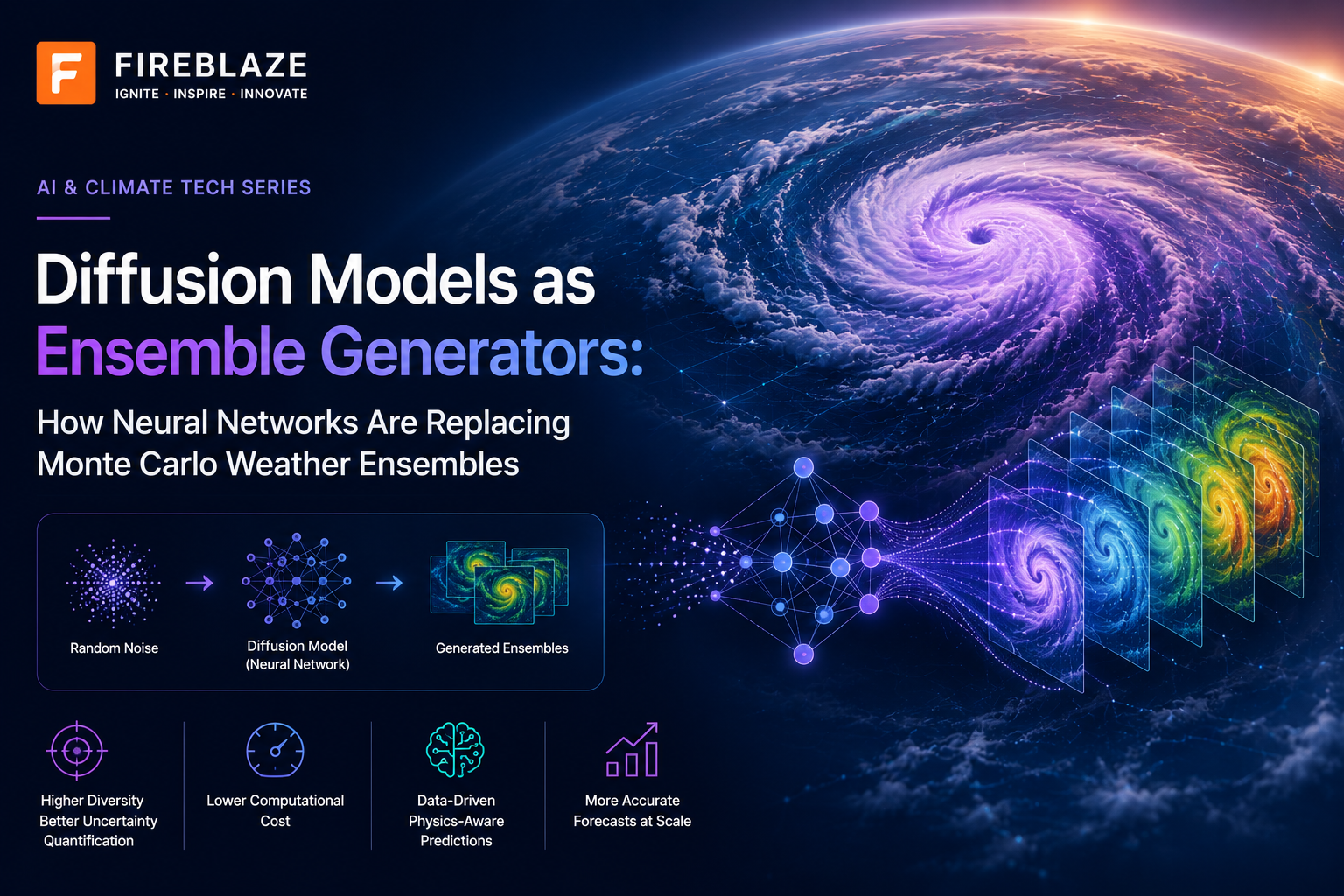 Diffusion Models as Ensemble Generators: How Neural Networks Are Replacing Monte Carlo Weather Ensembles