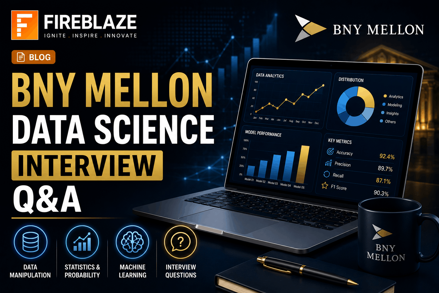 BNY Mellon Data Science Interview Questions and Answers (2026 Guide)