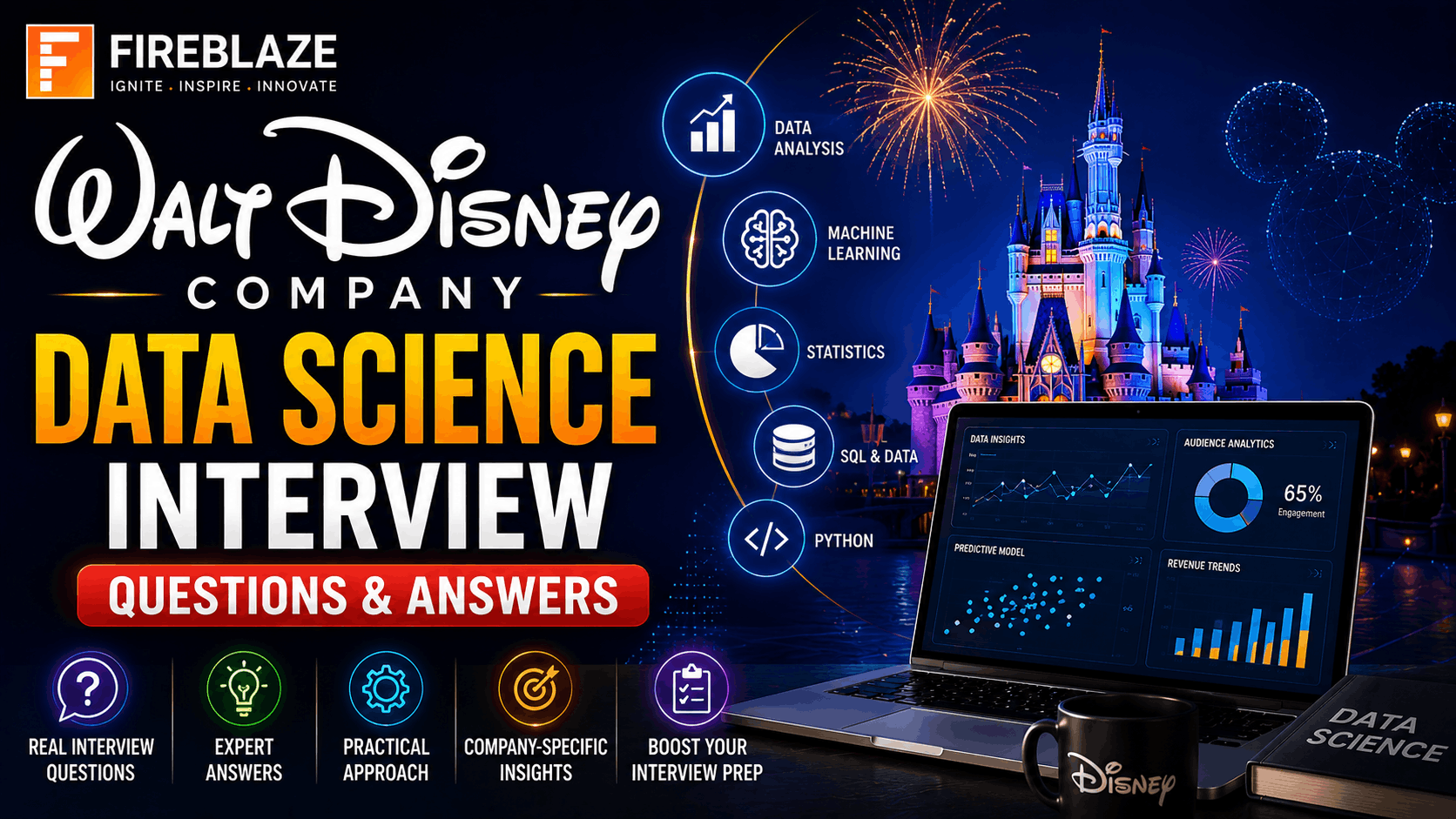 The Walt Disney Company Data Science Interview Questions and Answers (2026 Guide)