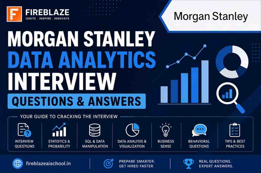 Morgan Stanley Data Analytics Interview Questions and Answers