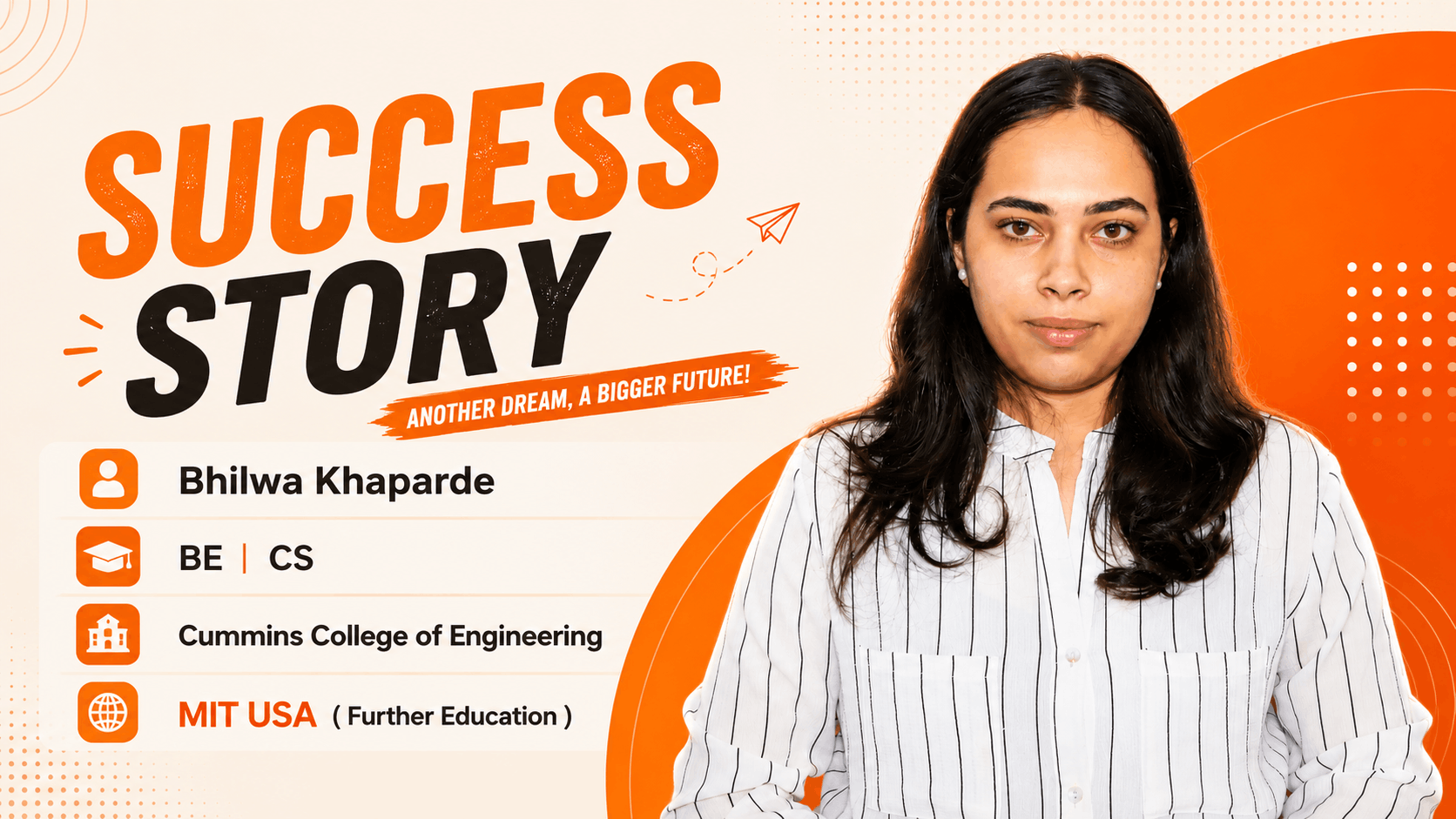 Bhilwa Khaparde's Higher Education Success Story: From Cummins College to MIT, USA