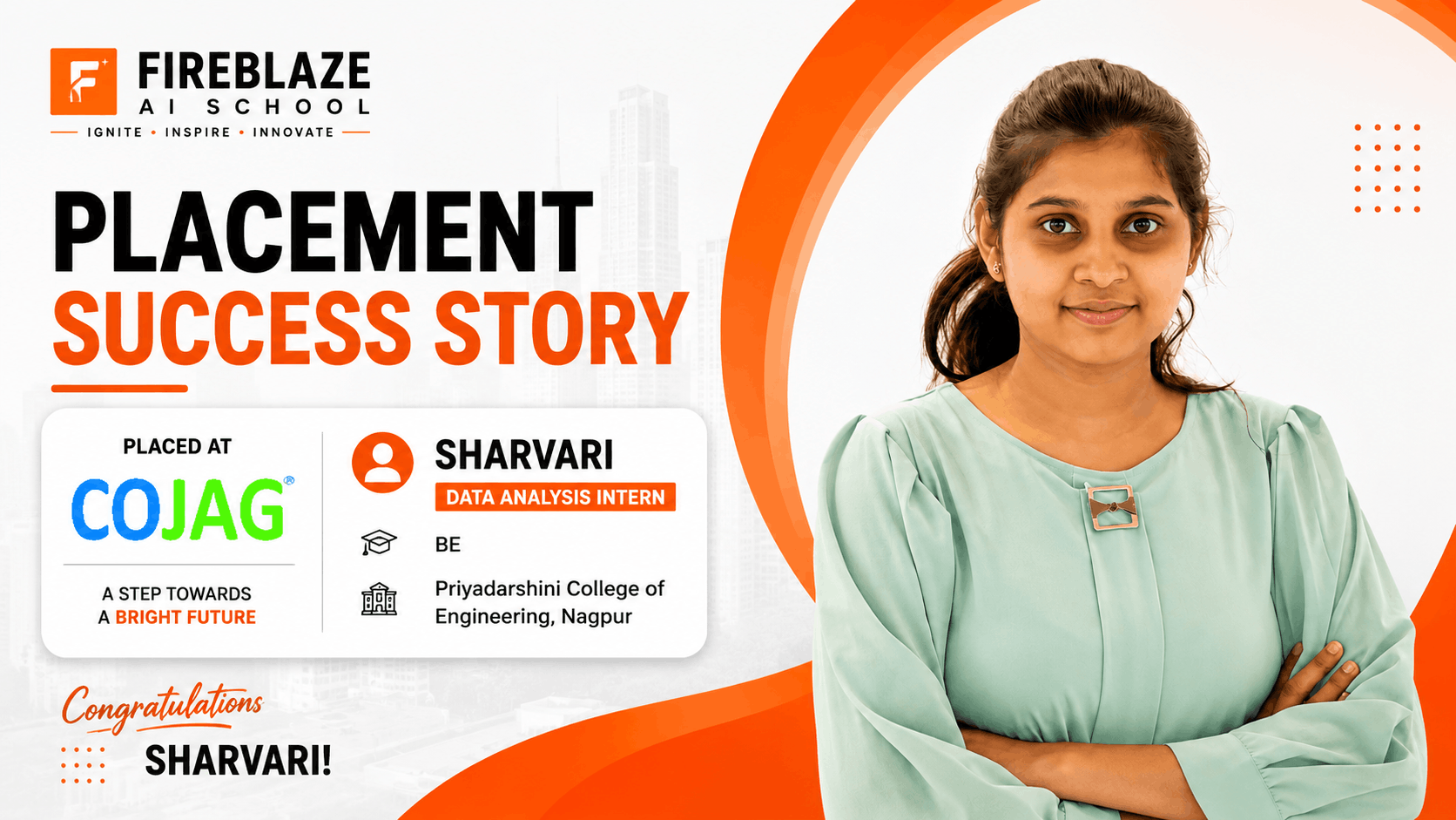 How Sharvari Secured a Data Analysis Internship at COJAG Through Dedication and Continuous Learning