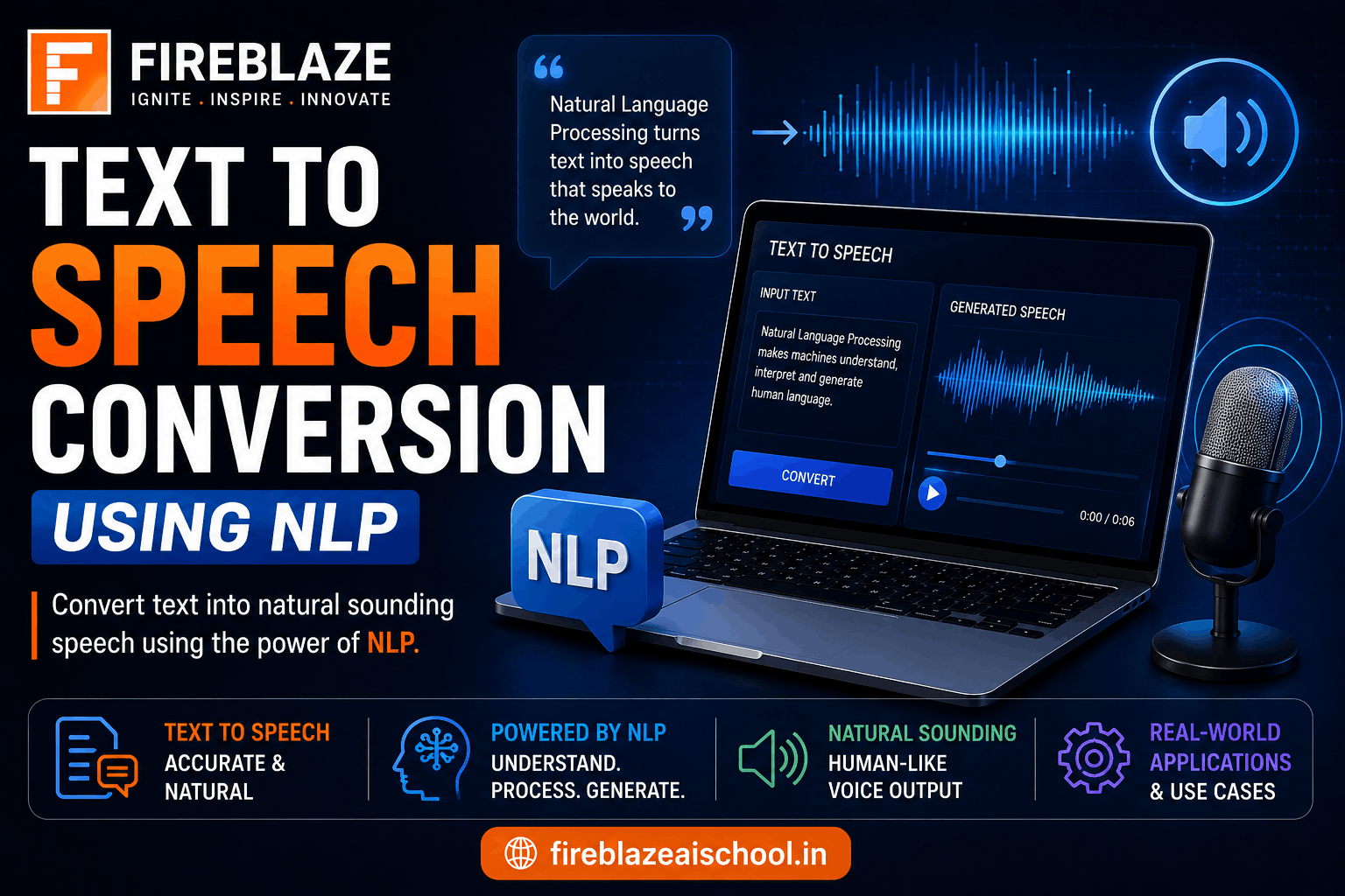 Text-to-Speech Conversion Using NLP: Complete Guide