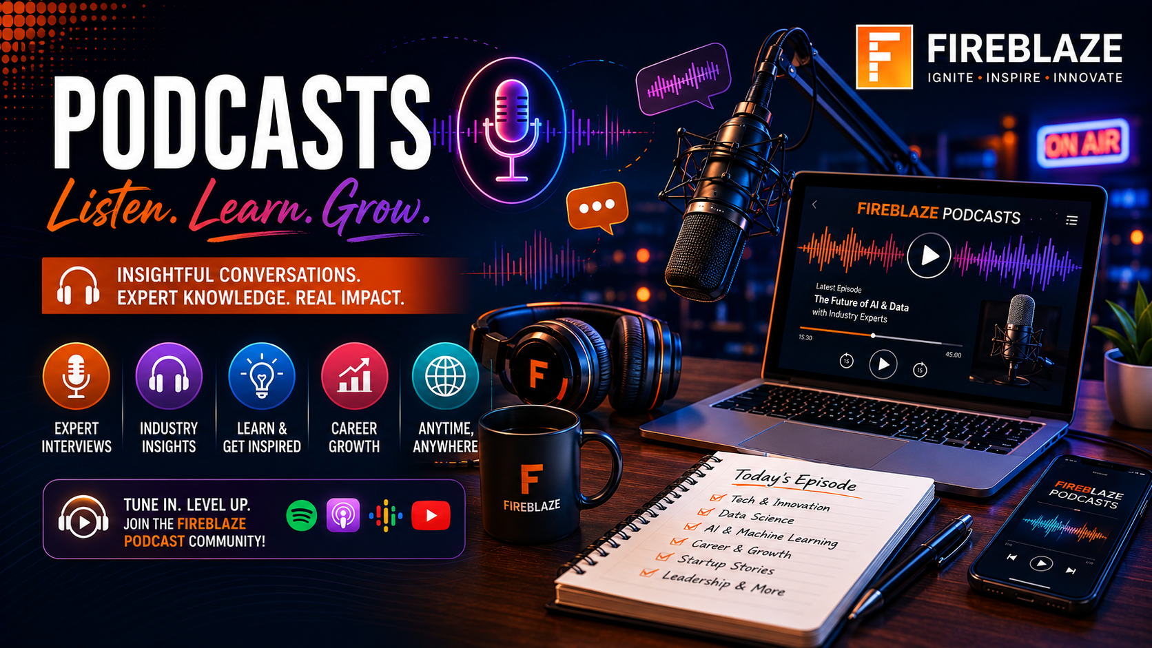 Top Data Science Podcasts Every Aspiring Data Scientist Should Follow