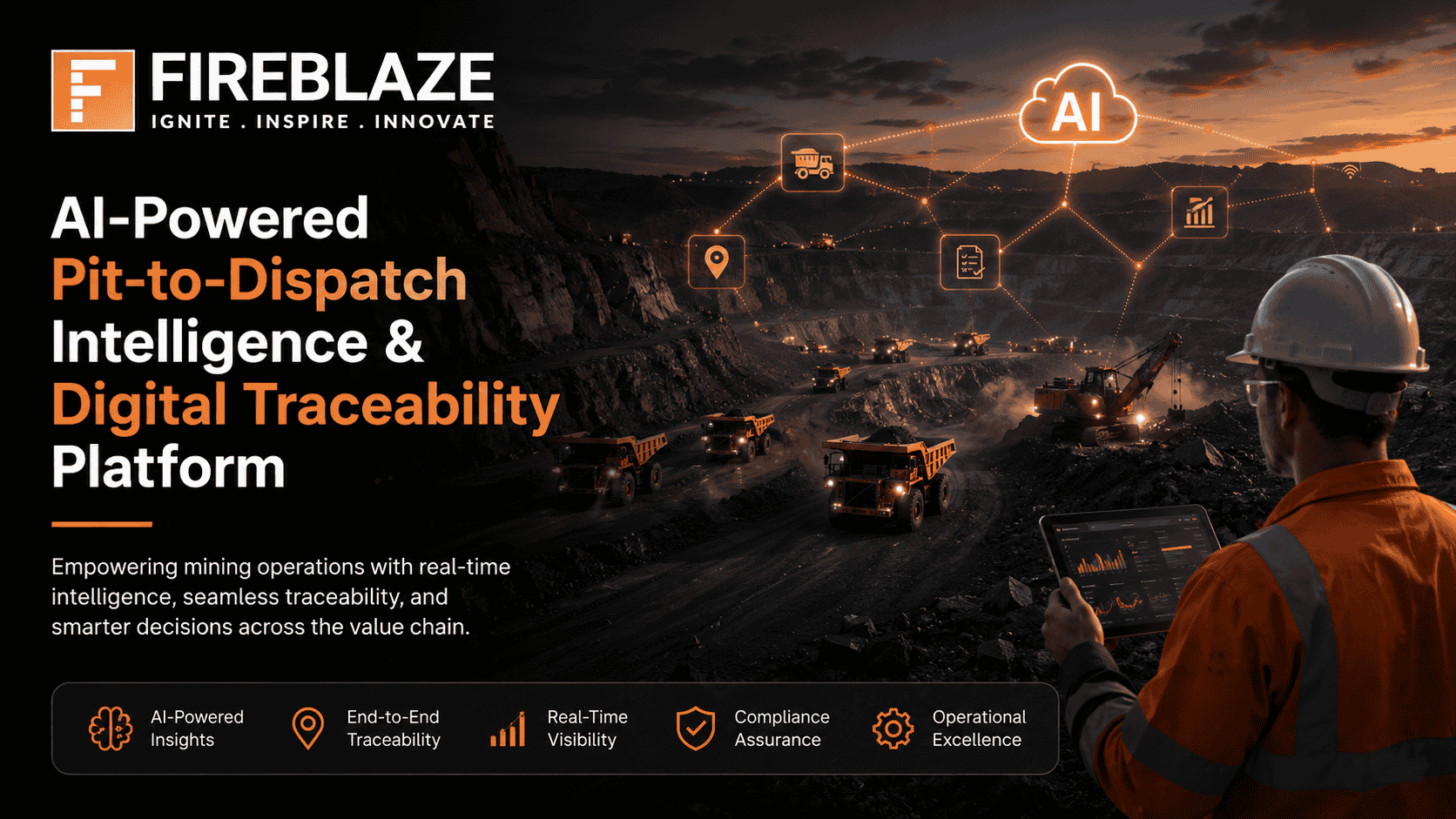 AI-Powered Pit-to-Dispatch Intelligence & Digital Traceability Platform Mining Solution