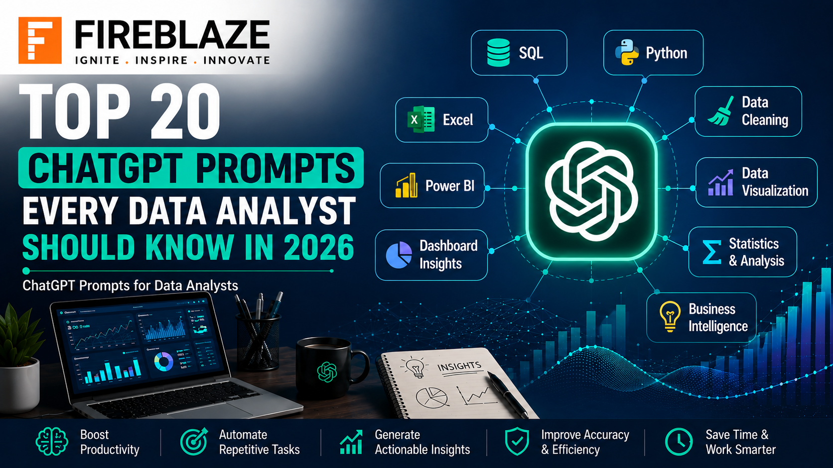 Top 20 ChatGPT Prompts Every Data Analyst Should Know in 2026 ChatGPT Prompts for Data Analysts
