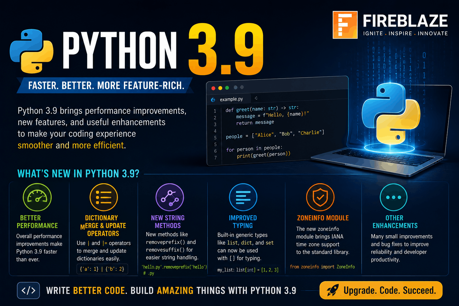 Python 3.9: Features, Improvements, and Complete Beginner's Guide