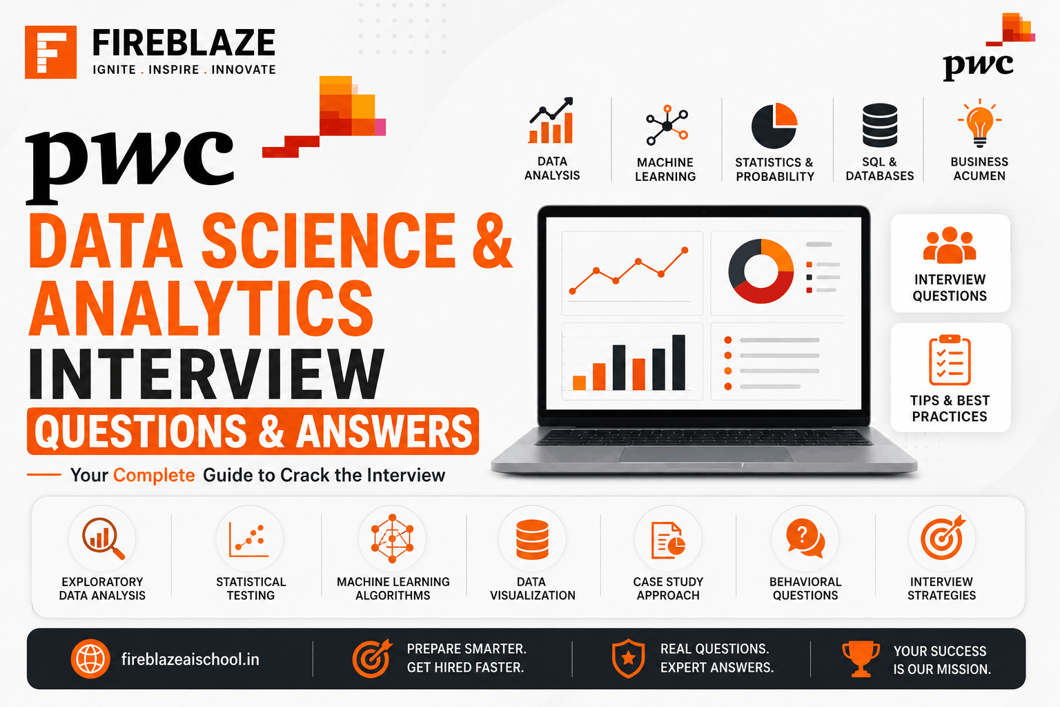 PwC Data Science and Analytics Interview Questions and Answers
